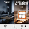 Foco para Emergencias Solar Recargable 5 Modos de iluminacion